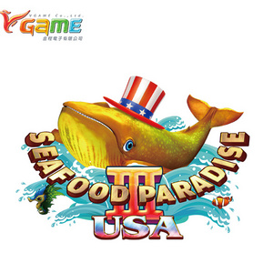 2024 New - Seafood Paradise III USA - Fish Table Game Board Software - Fishing Machine for Game Room Sweepstakes -  Fish Hunter