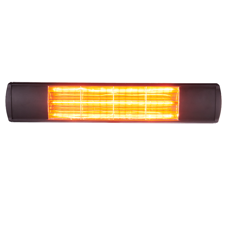 New design wall-mounted or standing golden tube infrared patio heater