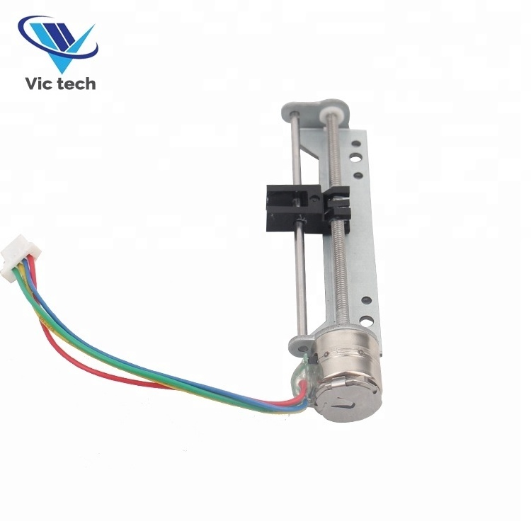 vsm10198 10mm micro slider linear stepping motor screw motor with bracket stepper motor