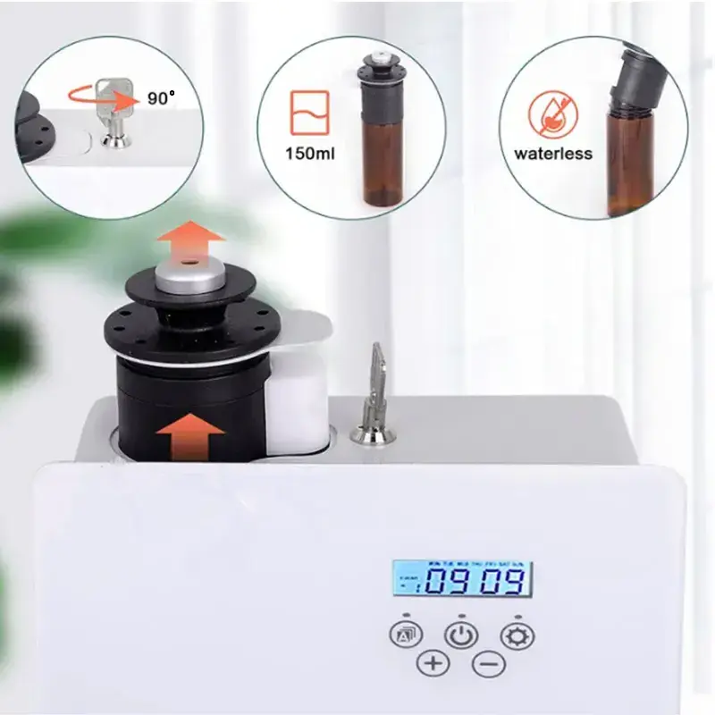 High Quality Commercial Hotel Lobby Aluminum Electronic Home Appliance Scent Diffuser Fragrance Oil Scenting Nebulizer Machine