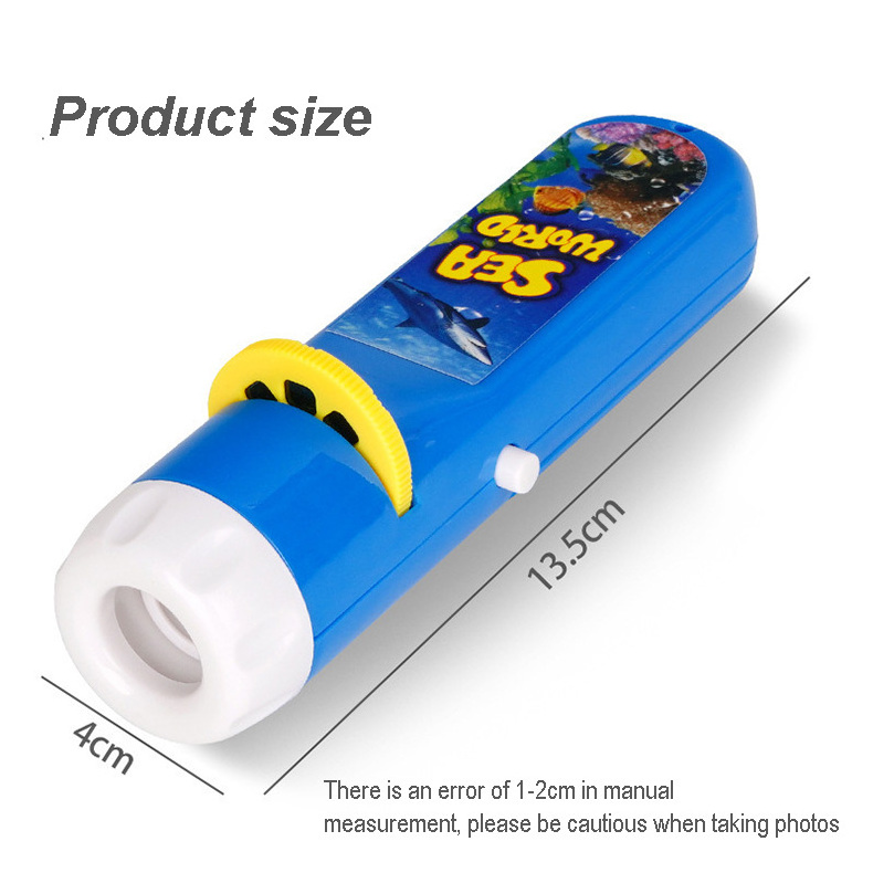 kid Handed Projector Learning Toy Cartoon Projection Flashlight Children's Toys Promotion Gift