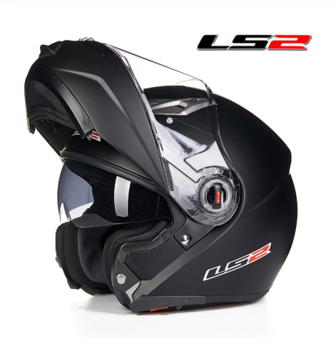 Original LS2 FF370 Flip Up Motorcycle Helmet Modular Man Women With Dual Visor Capacete ls2 Helmet Casco Moto cascos para moto