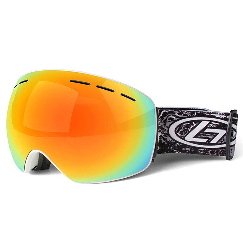 Ski Goggles Double Layers UV400 Anti-fog Big Ski Mask Glasses Skiing Men Women Snow Snowboard Goggles