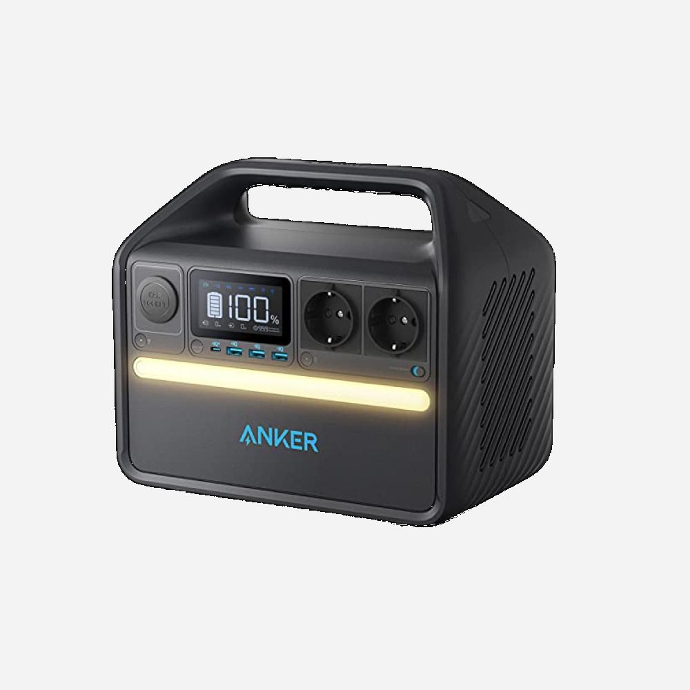 Anker 535 Portable Power Station  with 512Wh Long lasting portable high power output powerstation with EU plug and quickcharging