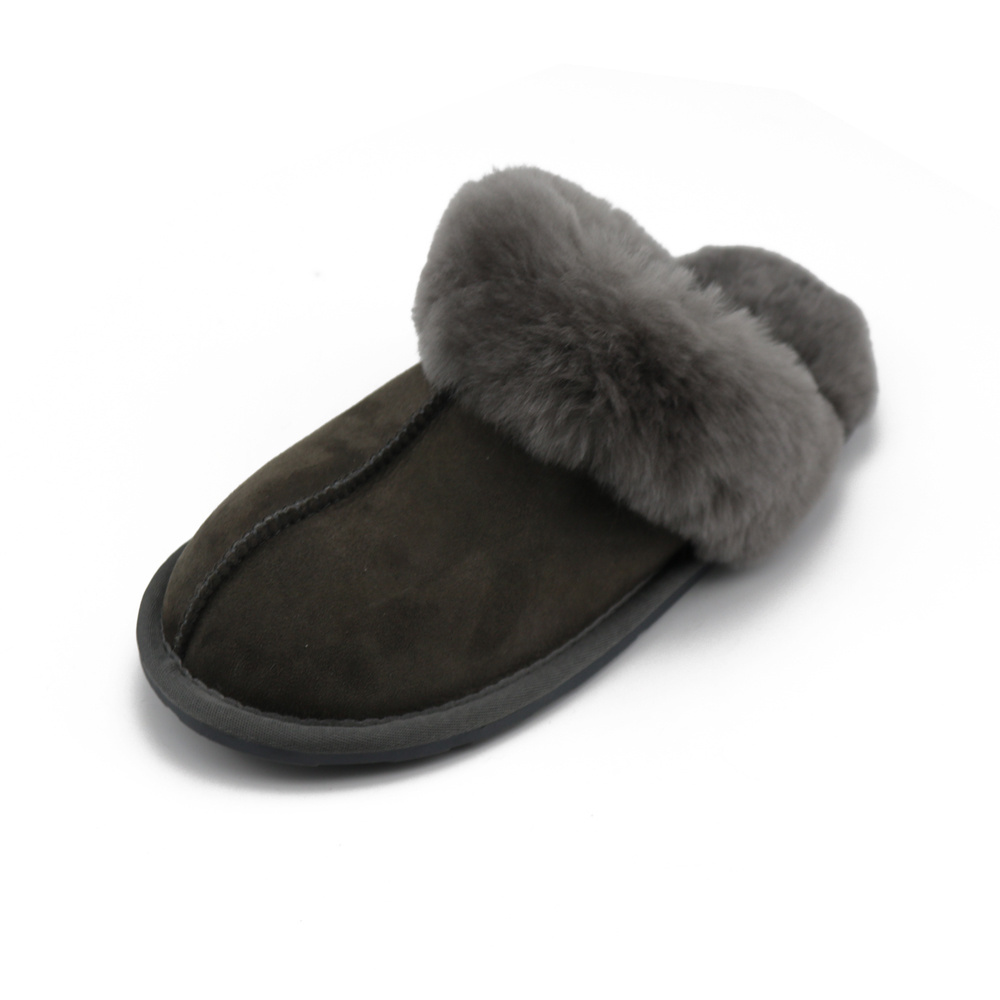 CF-530 Cheap Wholesale Plush Fashion Soft Plush Winter Indoor Slippers For Women