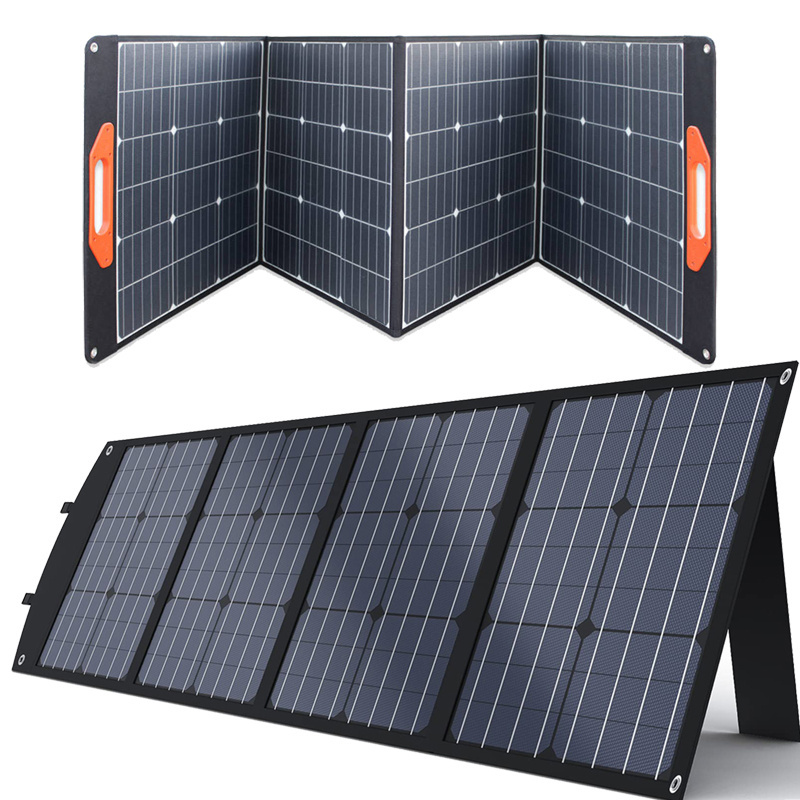 60W 100W 120W 150W 200W 500W Waterproof ETFE Portable Foldable Solar Panel Kit for Outdoor Camping Power Station