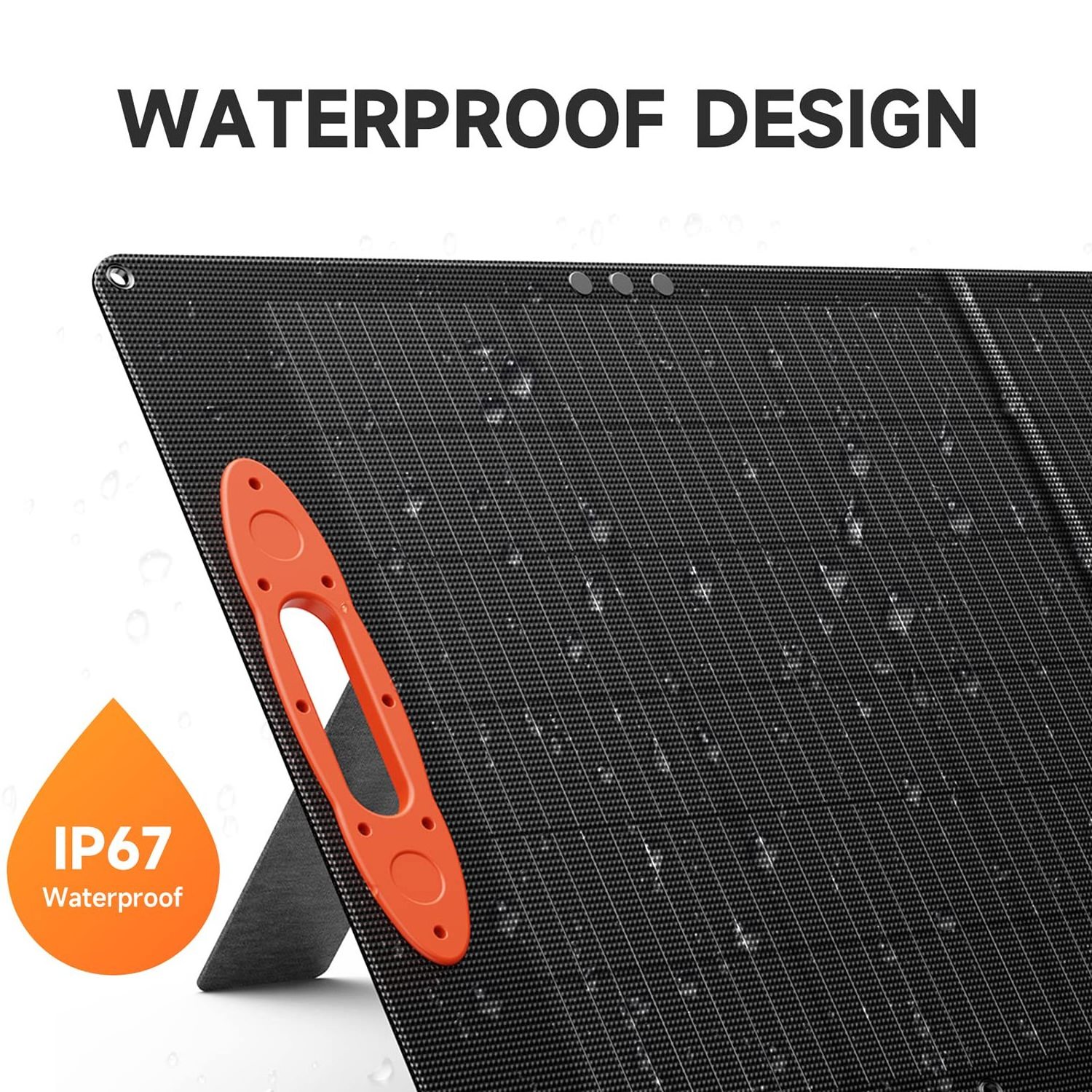 Portable Flexible Solar Panel ETFE Waterproof 100w Foldable Solar Panel for Jackery Bletti Solar Generator