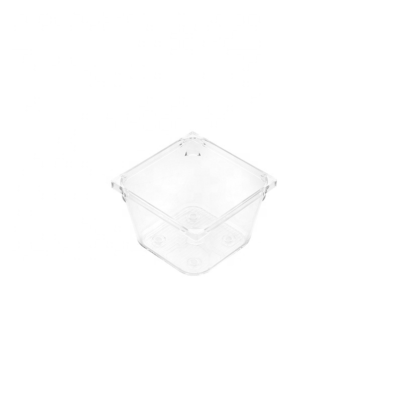 New Arrival Transparent Eco-friendly 3x3 Bath Mini Storage Drawer Plastic Clothes Organizer