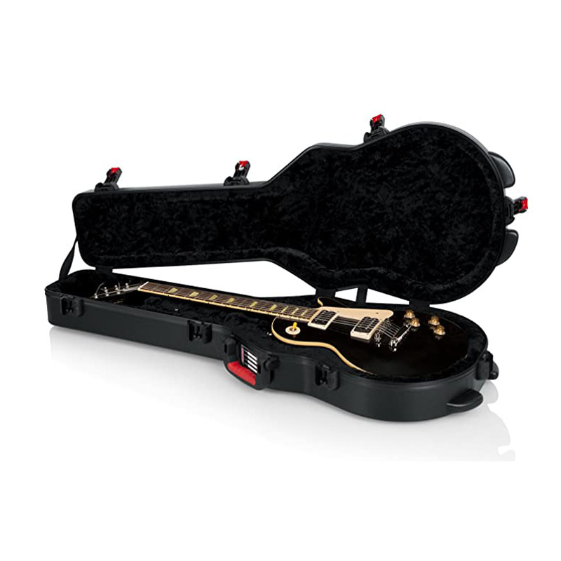 Electric Guitar Bag - Molded Flight Case For electric Guitar With TSA Approved Locking Latch