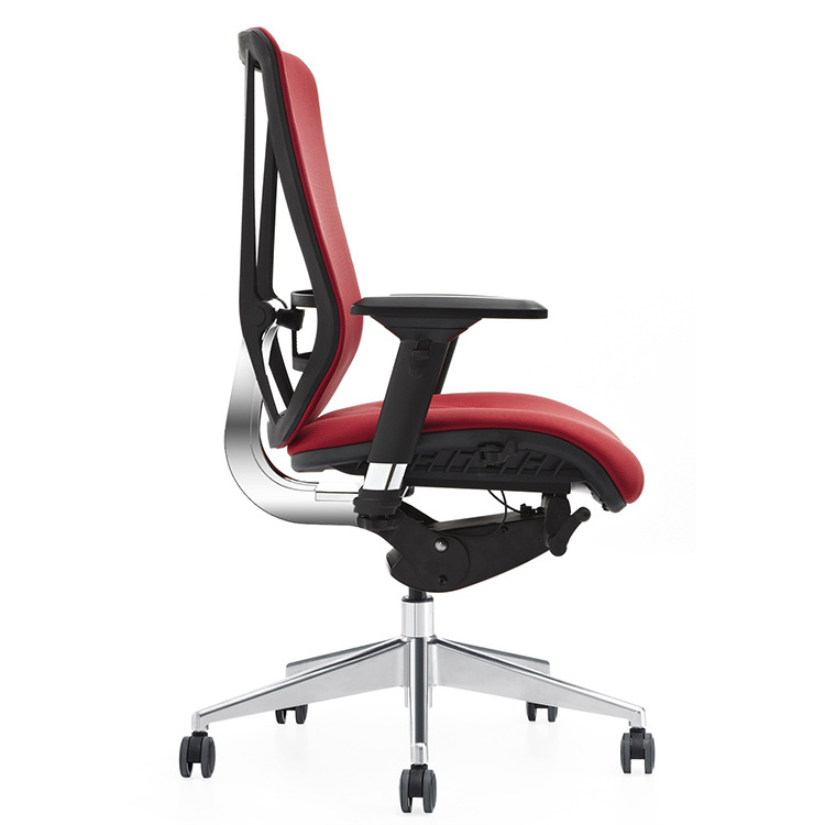 Wholesale Ergonomic Adjustable height Chair Middle Back Swivel Mesh Office Chair With Locking Wheels