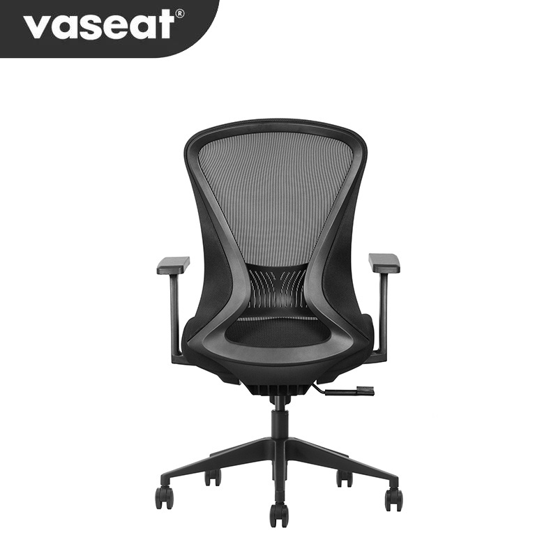 New Design Chair silla ergo black mesh leather high back office chair