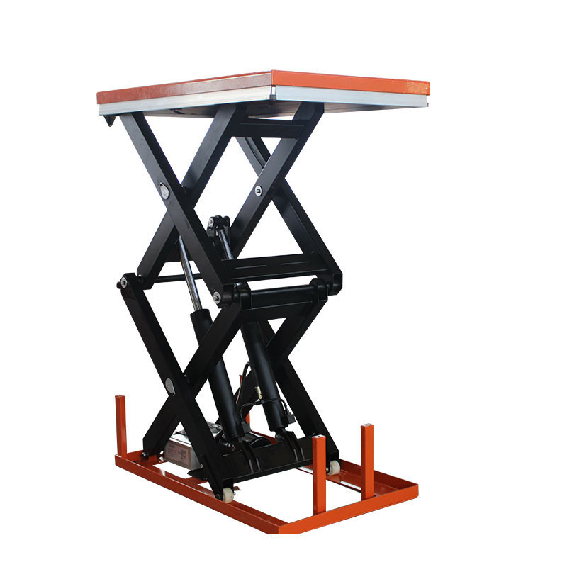 high quality 1 ton  electric scissor lift table for sale