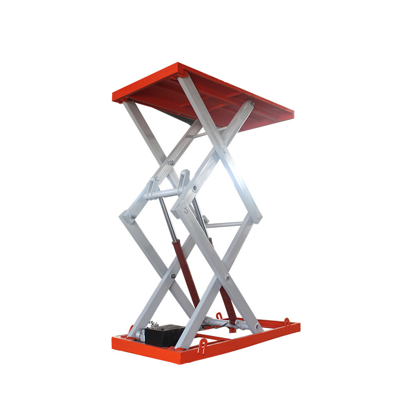 high quality 1 ton  electric scissor lift table for sale