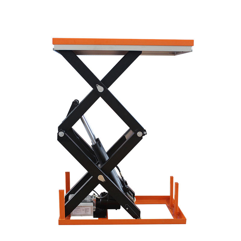 high quality 1 ton  electric scissor lift table for sale