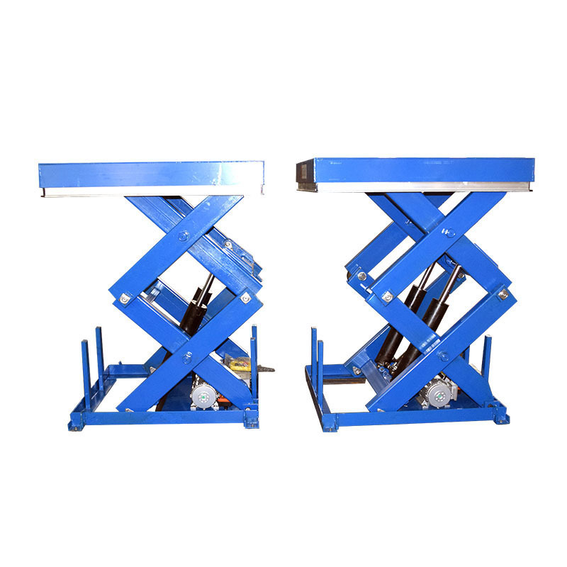 high quality 1 ton  electric scissor lift table for sale