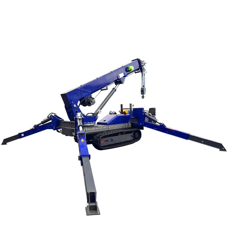 2023 hot sale mobile Spider Cranes mini crane  with CE certificate