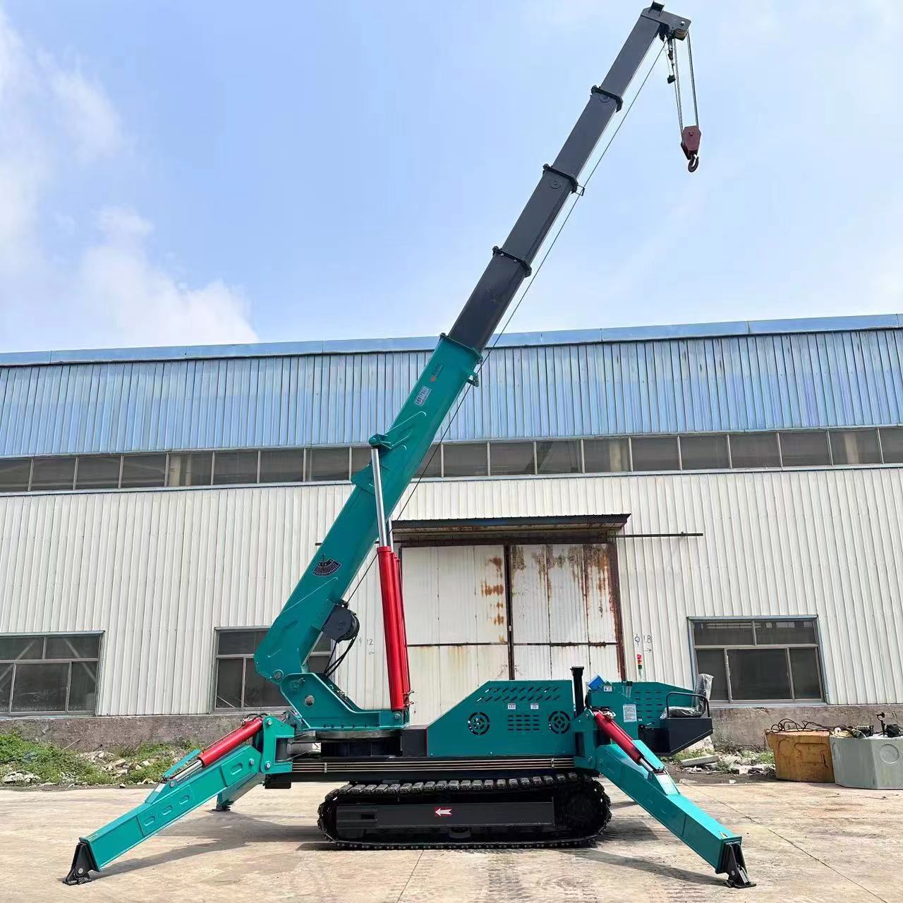 Truck Mounted Crane Tower Crane 3 Ton 8 Ton Lifting Belt Spider Crane