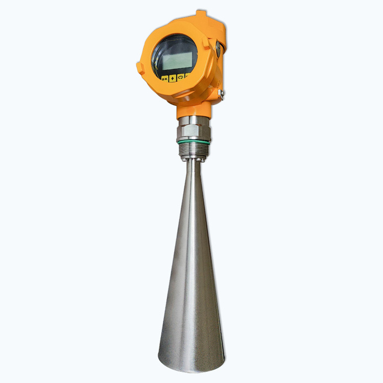 Good Quality High Frequency 80G Adjustable Radar Level Meter Dust For Solid Particles Measurement