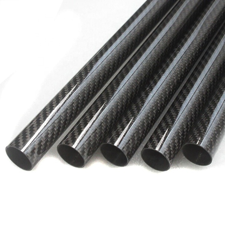 Olive Rake Handle Replacement Carbon Pole OD 30mm 32mm 34mm 35mm 2meter, 2.5meter Long Carbon Fiber Tube for Olive Harvester