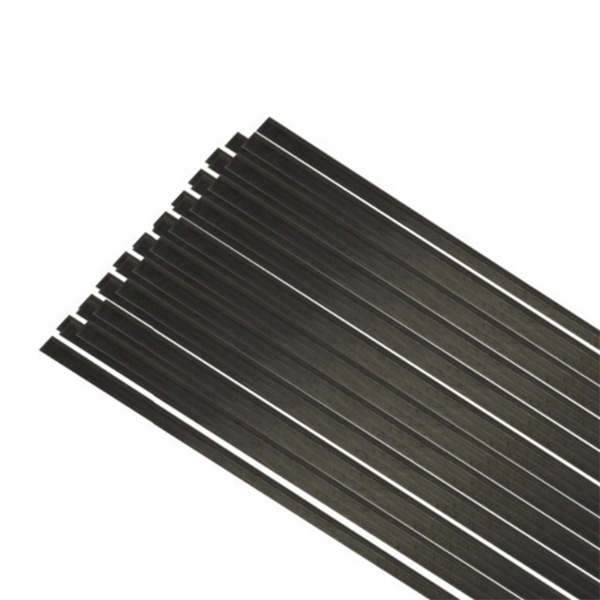 5 X 20mm Carbon Fiber Bar Flat Carbon Fiber Strip Rod for Wrapping Machine