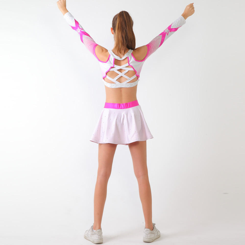 Women's School Girls Musical Party uniform Cheerleader Costume sexy girls cheerleader costume uniform