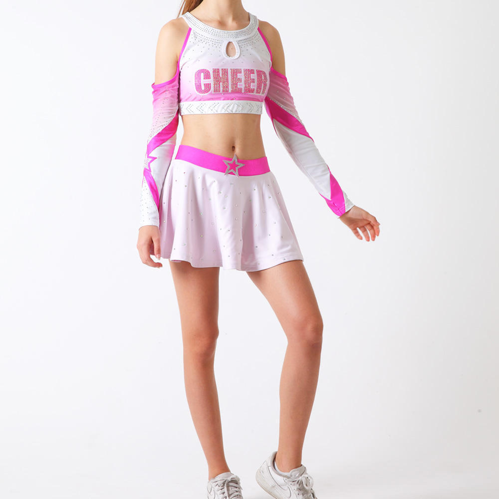 Women's School Girls Musical Party uniform Cheerleader Costume sexy girls cheerleader costume uniform