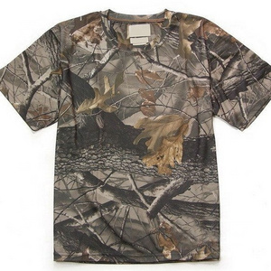 Lightweight Outdoor T shirt Realtree Camouflage Fast dry Hunting T shirt for Hunter hunting T shirt