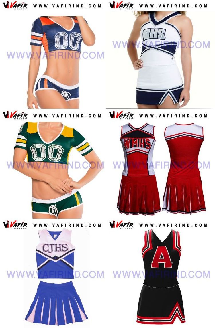 2023 Cheerleader Uniforms Cheering Apparel Cheer Wear Uniforms Latest Design Factory Supplier Long Sleeve