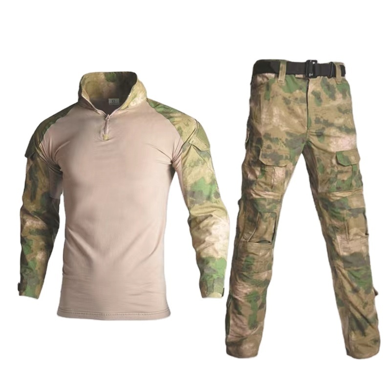 Cargo Pants Uniform Waterproof Camouflage BDU Combat Uniform US Hunting Clothing Set