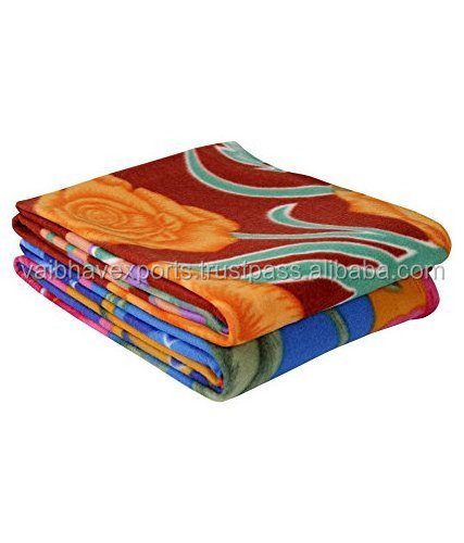 Ready To Ship Fresh Color Micro Polar Fleece Blankets at factory rates 70*90 cm 280 GSM Excellent Quality Yarn Used