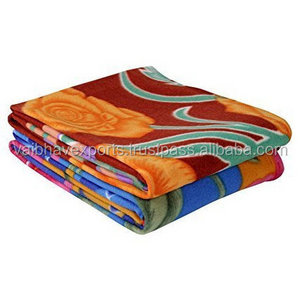 Ready To Ship Fresh Color Micro Polar Fleece Blankets at factory rates 70*90 cm 280 GSM Excellent Quality Yarn Used