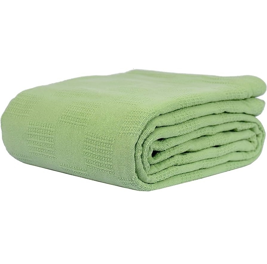 Wholesale Snag free Cotton Blankets made of 55% cotton & 100% Cotton Blankets 66x90 inches use in Hospital Medical Care By Avior