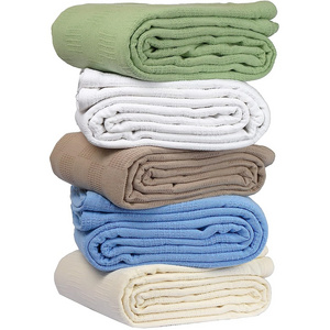 Wholesale Snag free Cotton Blankets made of 55% cotton & 100% Cotton Blankets 66x90 inches use in Hospital Medical Care By Avior