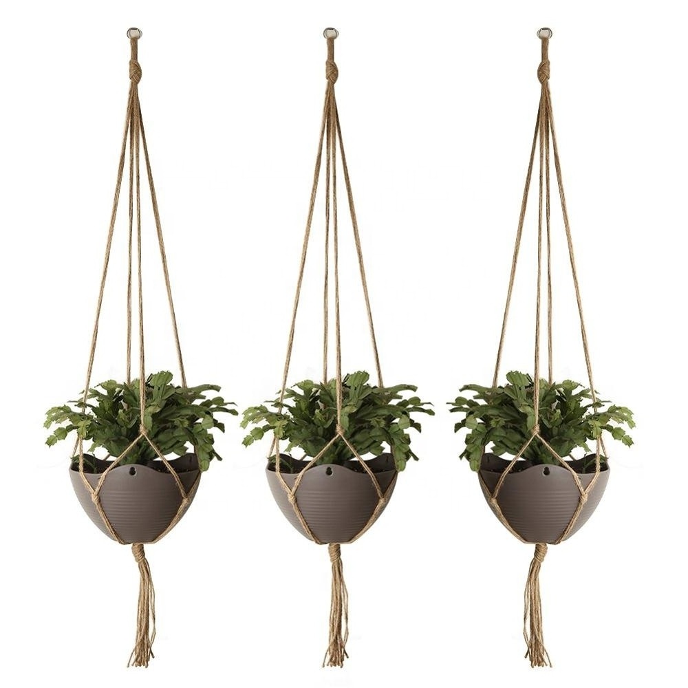 Macrame plant hanger/Holder Made of 100% Cotton in cheap prices in Wholesale Made In India By Avior Industries PVT LTD