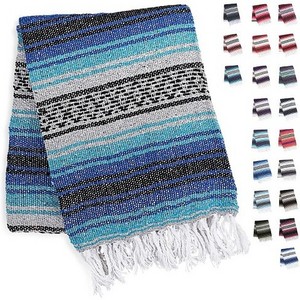 Hot Selling 2023 Acrylic Mexican Falsa Blankets used in Yoga Picnic Beach made in 48x72" 54x74" By Vaibhav Overseas