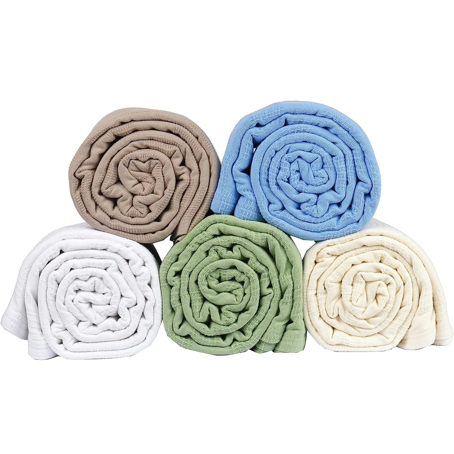 Wholesale Snag free Cotton Blankets made of 55% cotton & 100% Cotton Blankets 66x90 inches use in Hospital Medical Care By Avior