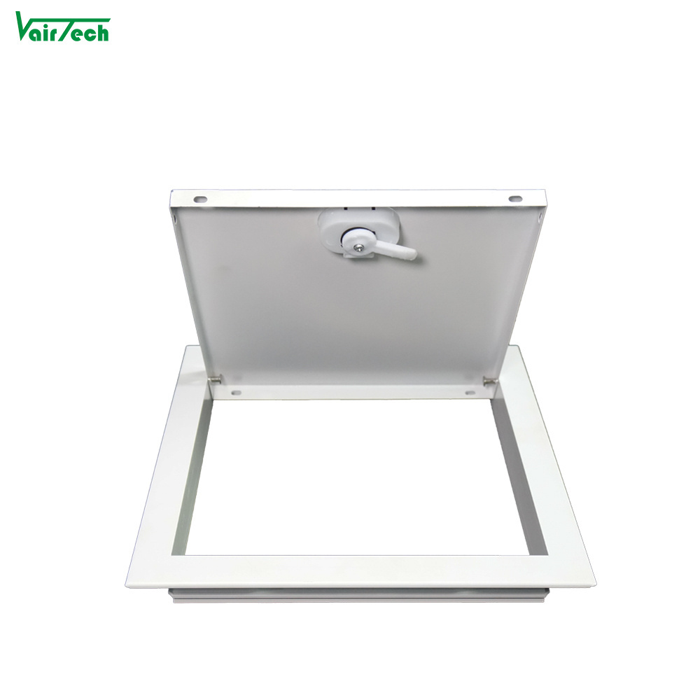 Access hatch plastic lock aluminum access panel door for wall ceiling inspection