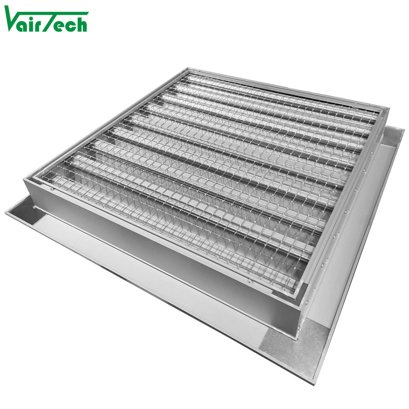 Customized air conditioner ventilation aluminum weatherproof exhaust fresh air louver