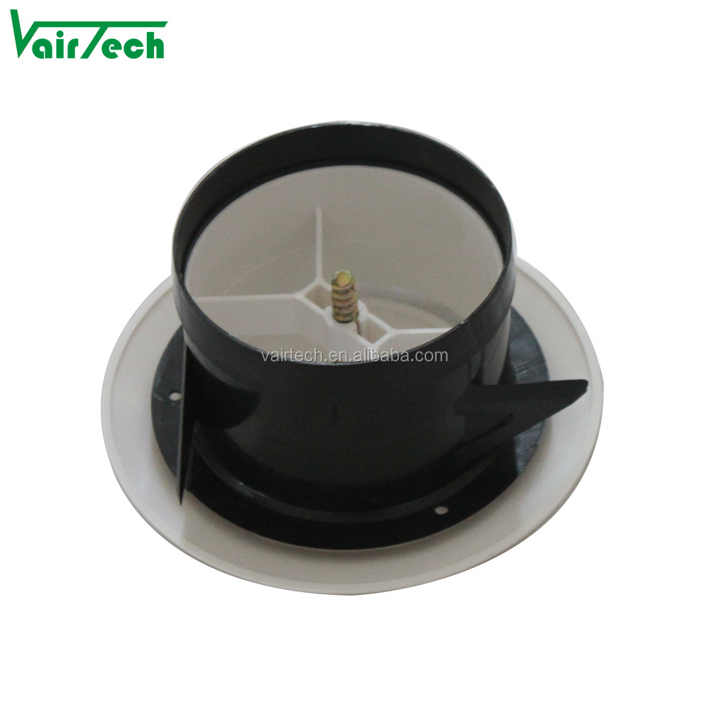 kitchen use ventilation round disc vent plastic air diffuser