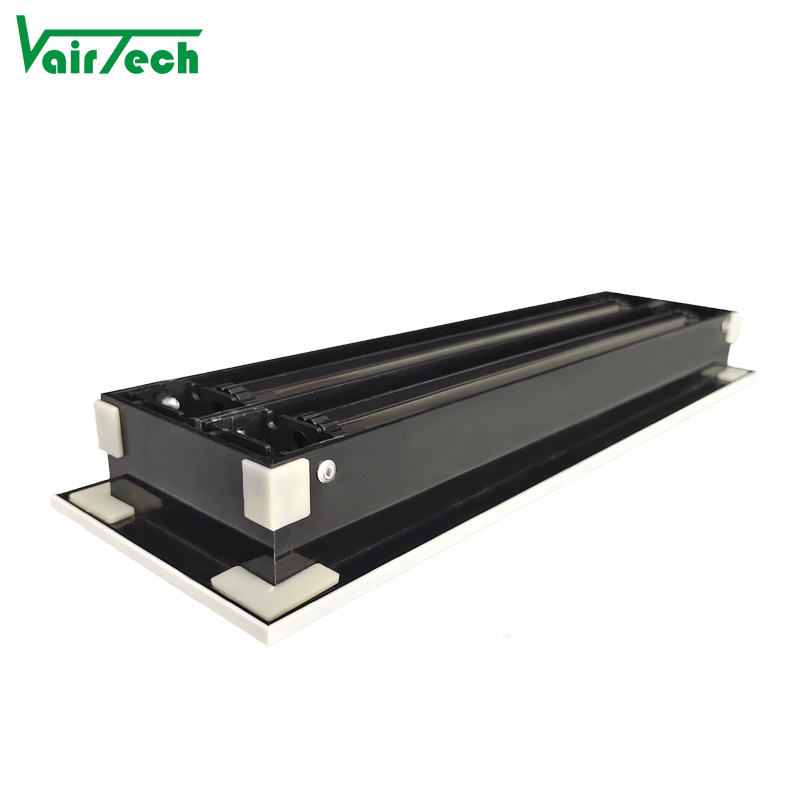 Air conditioning hvac adjustable ceiling plastic air grille linear vent slot diffuser