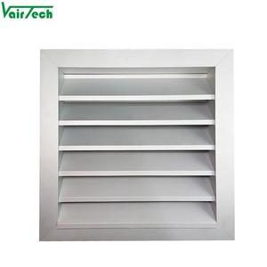 Customized air conditioner ventilation aluminum weatherproof exhaust fresh air louver