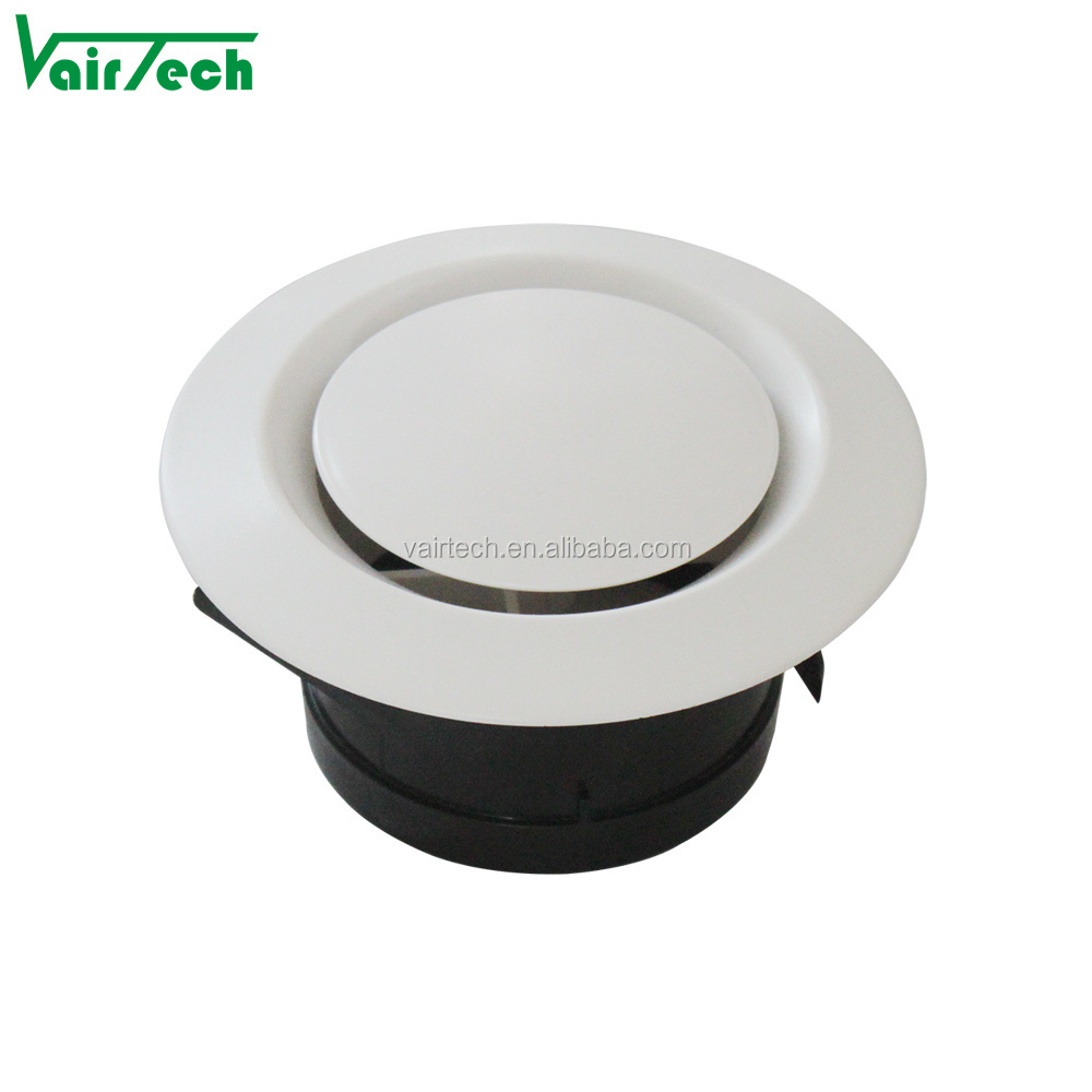 kitchen use ventilation round disc vent plastic air diffuser