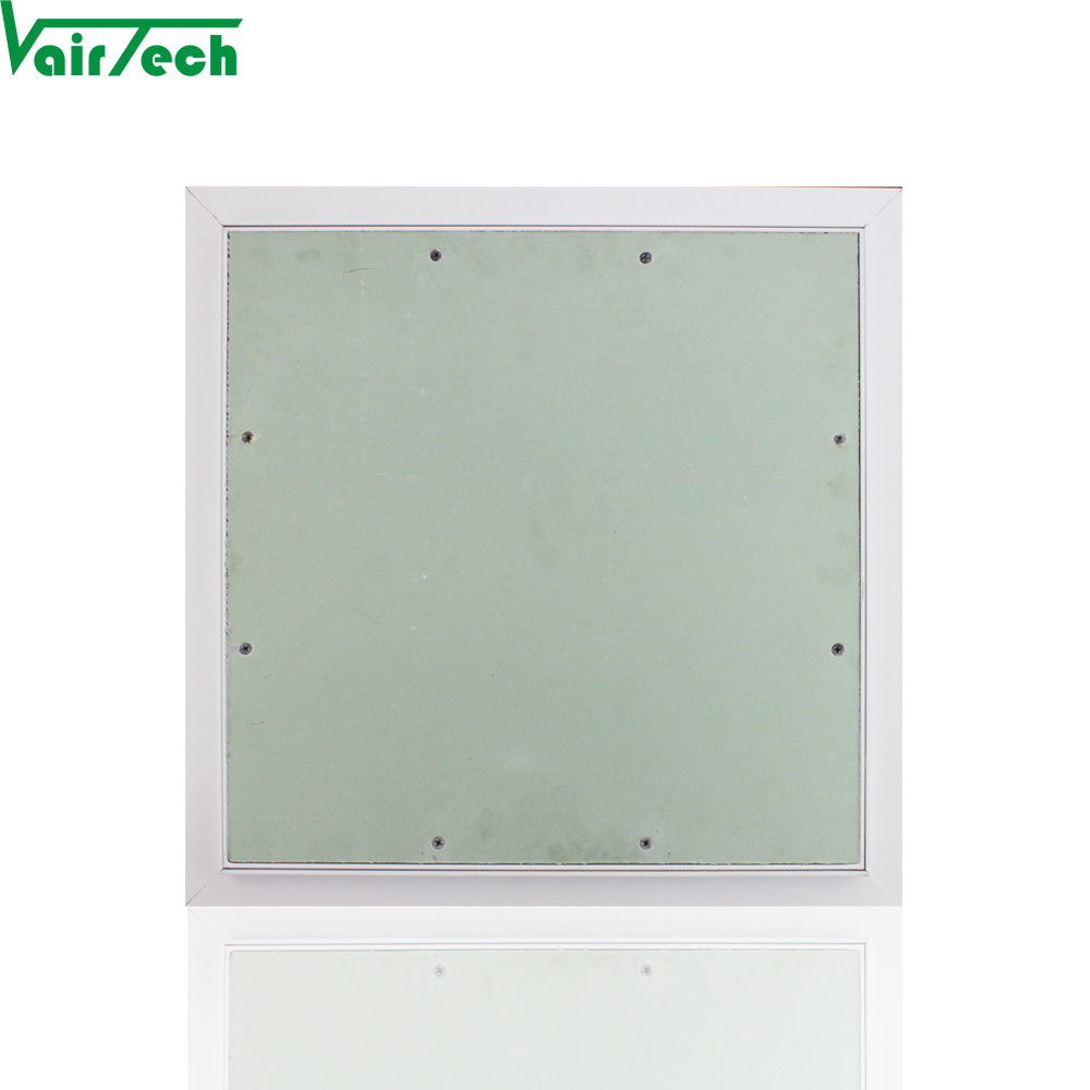 gypsum board suspended spring loaded press open ceiling access panel