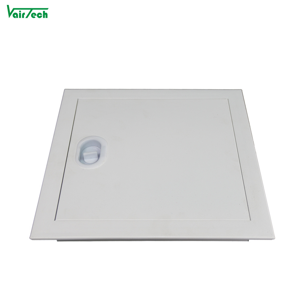 Access hatch plastic lock aluminum access panel door for wall ceiling inspection