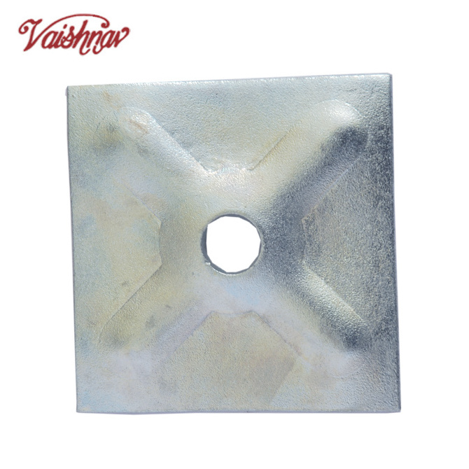 Construction Building Square Pressed Formwork Waller Plate for Tie Rod