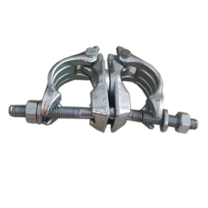 Scaffolding Drop Forged Adjustable Angle Coupler/Swivel Clamp For Tubular Scaffold Accessories