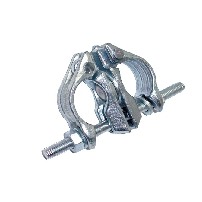 Scaffolding Drop Forged Adjustable Angle Coupler/Swivel Clamp For Tubular Scaffold Accessories