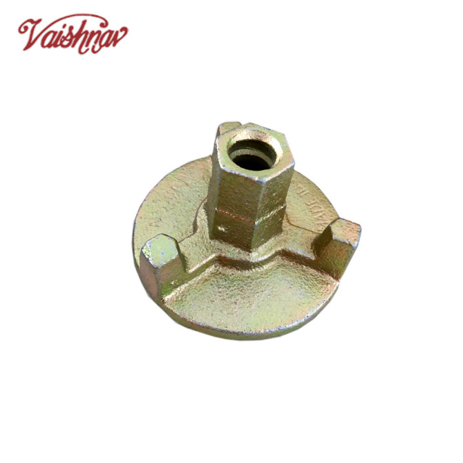 Scaffolding tie rod anchor nut