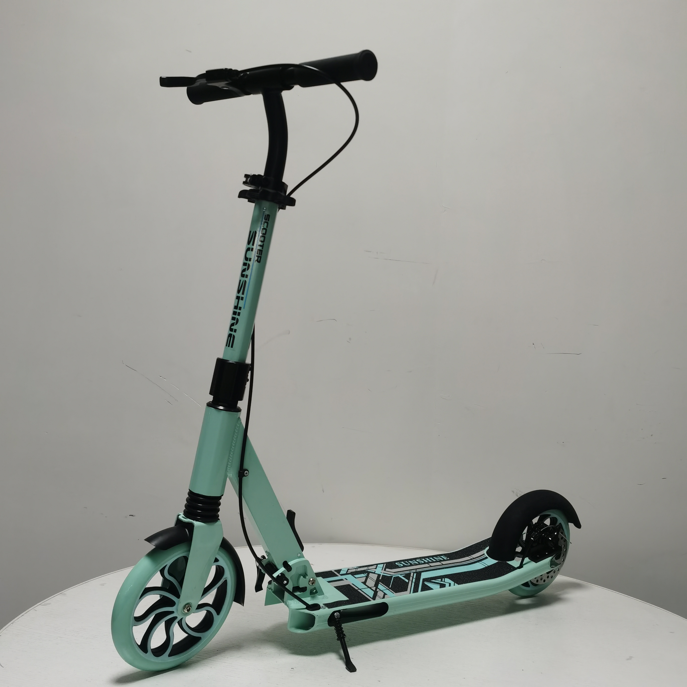 New Arrival Aluminium Adult Pro Kick Scooter Customized color Big Wheel Foot Scooter with Disc Brake  City School Ride Scooter