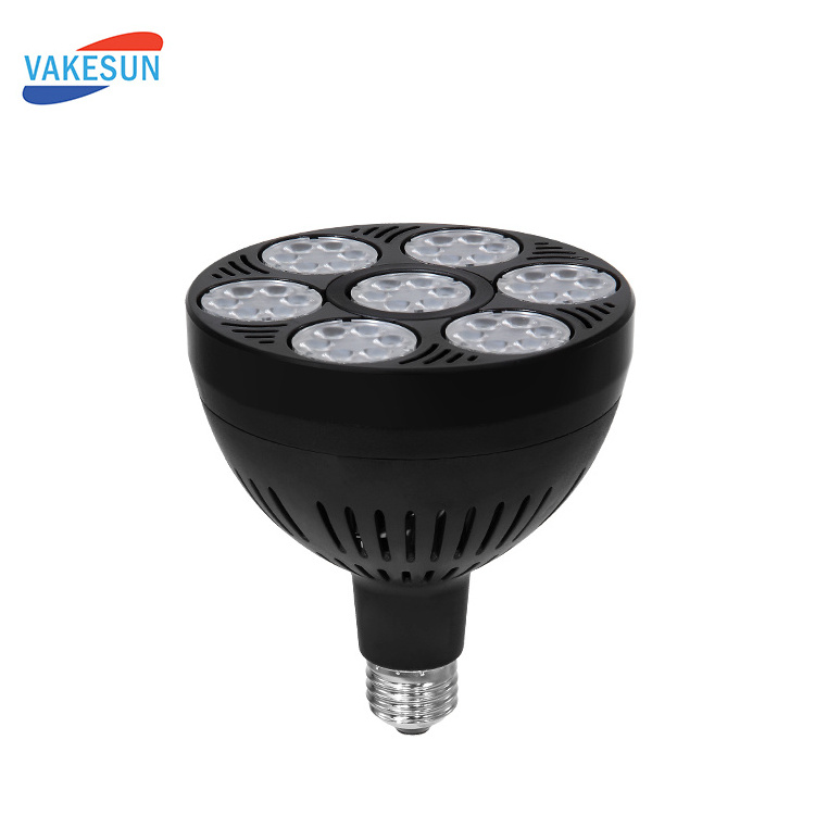 ETL high lumens 50W 55W 60W par38 led spotlight 5 years warranty PAR 20 PAR 30 match lamp holder